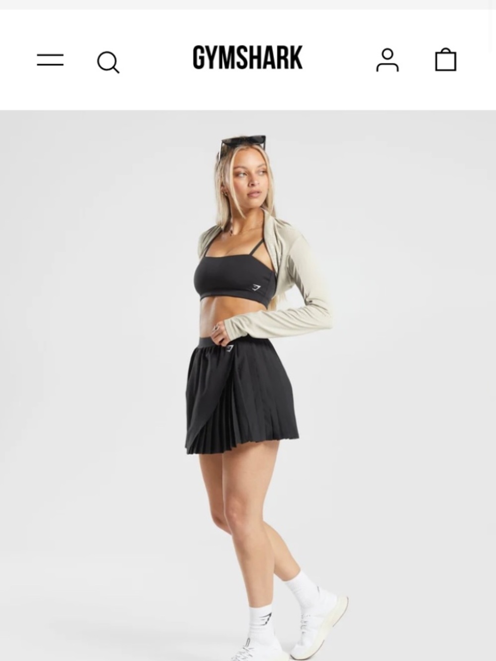 NWT Gymshark Pleated Skort - Picture 7 of 7